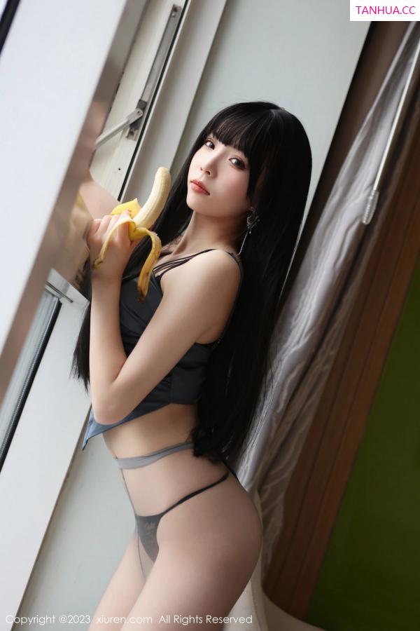   [XiuRen]高清写真图 2023.05.10 No.6714 谭小灵 制服黑丝第54张图片